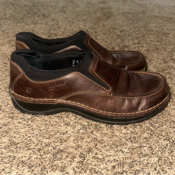 Red Wing Shoes Brown Leather Loafers - Picture 1 of 9